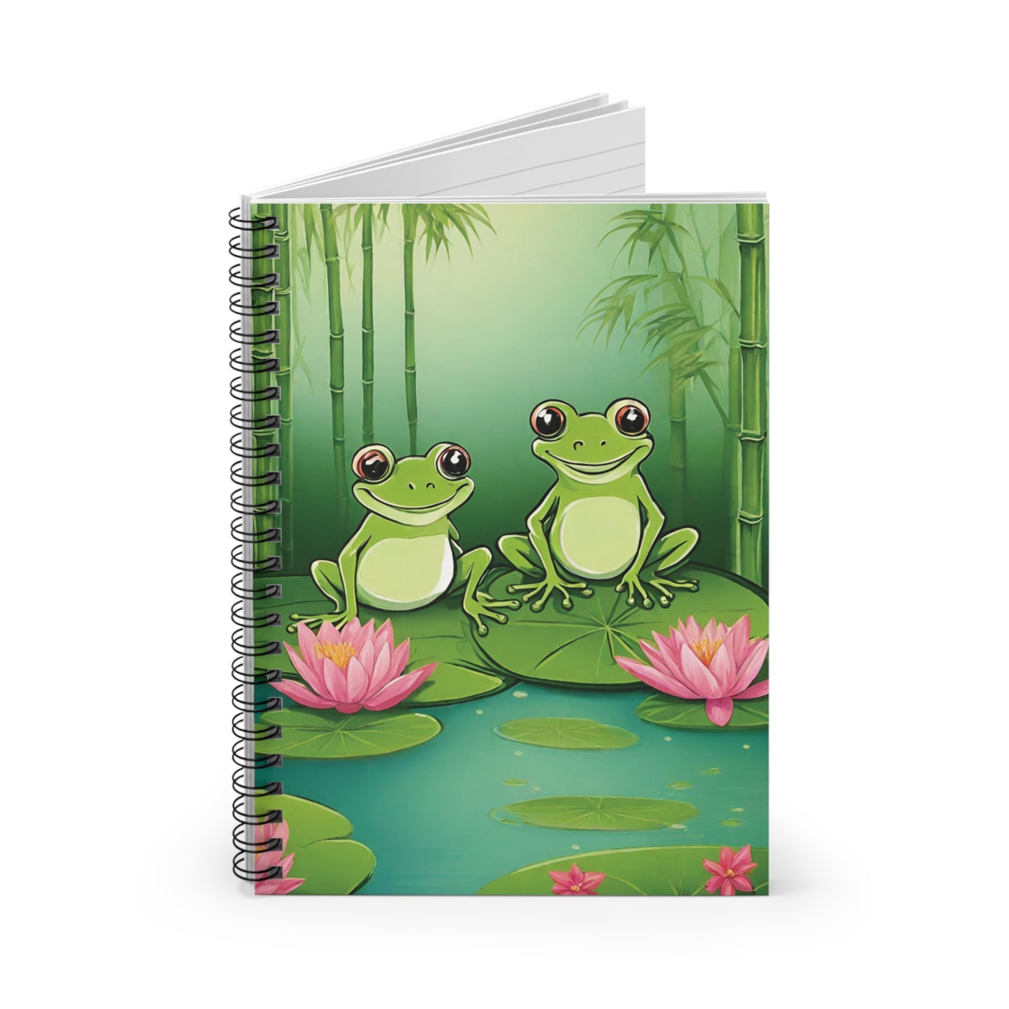 Froggin Chillin Spiral Notebook