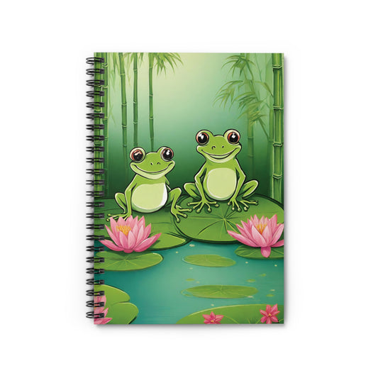 Froggin Chillin Spiral Notebook