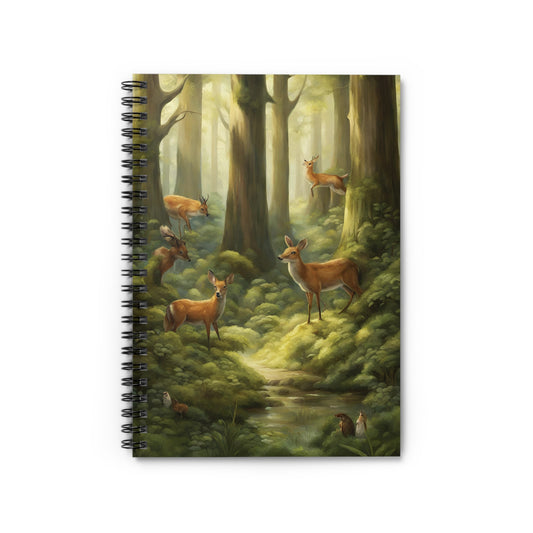 Forest Serenity Spiral Notebook