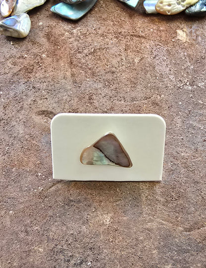 Abalone stud earring