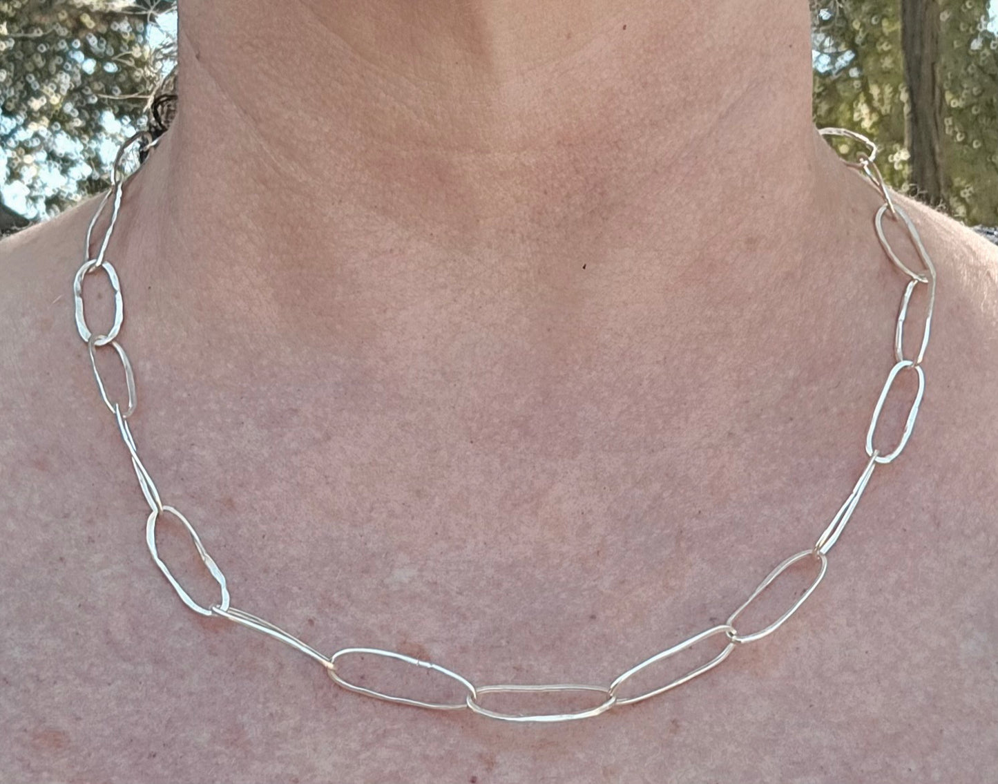 Sterling Silver Link Chain – Raw Grace Collection