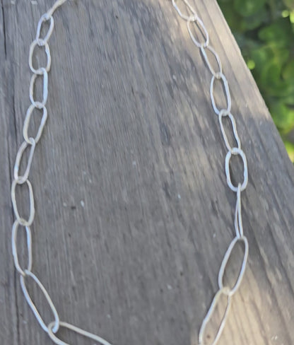 Sterling Silver Link Chain – Raw Grace Collection